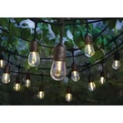 Hampton Bay 24-LIGHT 48 Ft. Indoor/outdoor String With S14 Single Filament. Fixed Price $32.99.