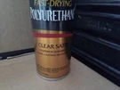 New Minwax Polyurethane 11.5OZ Spray Clear Satin. Fixed Price $18.99.