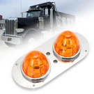 For Peterbilt 359/379/389 W900L Cab Dome Light Panel Frame Kits Amber Waterme.... Fixed Price $75.89.