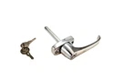 Universal Locking Handle Chrome Finish Trailer Camper Rv Garage Door Baggage. Fixed Price $18.31.