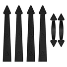 Winsoon Magnetic Garage Door Decorative Hardware Set Of 6, Curb 1 Pack, Black. Fixed Price $39.21.