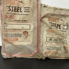 Lot Of 2 Steel Duravin Coated Battery Hold Down Brackets Vintage. Fixed Price $13.45.
