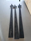 Decorative Garage Door Carriage House Hardware Hinges & Handle - Stamped Steel. Fixed Price $35.99.