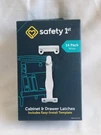 Safety First 14 Pack White Cabinet & Drawer Latches Brand New. Fixed Price $7.00.