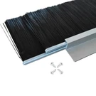 Pack Double Layer Door Brush Sweep 2.5"WX39.3"L Heavy Duty Aluminum Garage. Fixed Price $70.65.