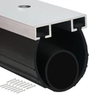 Duzzy Universal Garage Door Seal Kit, 10FT Heavy-duty Weatherproof, Pre-drilled. Fixed Price $42.73.