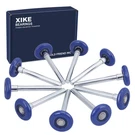 Xike 10 Pack Blue 2 Nylon Garage Door Roller 4 Stem, Quiet/durable And High L.... Fixed Price $30.11.