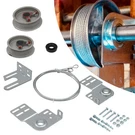 Rduigt Garage Door Torsion Spring Kit, Including Cables, Mounting Silver. Fixed Price $54.15.