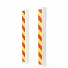 Maxsa Car Door Bumper Guards Garage Wall Protector Set Of 2 Padded Reflective. Fixed Price $18.55.
