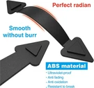 Garage Door Magnetic Decorative Hardware Kit 6 Pieces Black Faux Hinges Handle. Fixed Price $22.33.