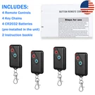 2PCS For Garage Door Remotes Guardian Controls 303RTX R2BCC BOL4 628, 315. Fixed Price $29.99.