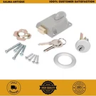 Garage Door Dead-bolt Lock With Cylinder. Fixed Price $13.99.