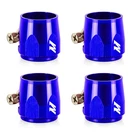 Mishimoto MMHXF-12-4-BL Aluminum -12AN Hex Hose Finisher Clamp Set Blue. Fixed Price $19.50.