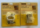 Lot Of 2-STANLEY Jamb Mounted Electric Key Switch, Garage Door Opener.. Fixed Price $26.50.