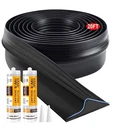 Jin&bao Garage Door Seal Strip Kit 20FT Black With Adhesive. Fixed Price $30.95.
