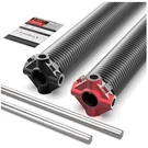 Pair Of Garage Door Torsion Springs 2'' With Winding Bars. Fixed Price $216.99.