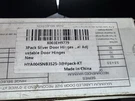 Adjustable Door, Spring Hinges, Garage Entry. Fixed Price $30.00.