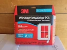 3M Indoor Window Insulator Kit, Insulation Film For Heat And Cold. Fixed Price $12.95.