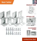 Garage Door Track Jamb J6, 8 Pack Bracket, Heavy Du.... Fixed Price $40.79.