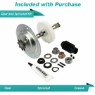 Replacement Garage Door Gear Sprocket Kit For Liftmaster Chamberlain 41C4220A. Fixed Price $19.95.