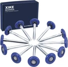 Xike 12 Pack Blue 2" Nylon Garage Door Roller 4" Stem, Quiet/durable And High. Fixed Price $38.63.