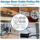 Garage Door Repair Kit With Extension Springs. Fixed Price $55.99.