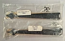 Lot Of 8 Vintage 16" Black Metal Spade Strap Decorative Hinges For Garage Doors. Fixed Price $14.00.