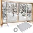 Patio Door Window Insulation For Winter - 87 X 236 Thicken Sealing Plastic.... Fixed Price $20.37.