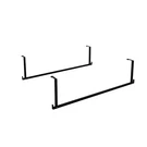 GRH4B Overhead Garage Rack Hanging Bar Accessory 2-PACK Black. Fixed Price $40.00.