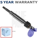 Glow Plug Blue Print Fits Nissan Terrano Largo Vanette 2.0 2.3 2.7 Td. Fixed Price $16.83.