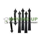 Premium Magnetic Decorative Spade Handle Hinge Set Garage Door. Fixed Price $40.55.