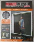 Magic Mesh Garage- Hands Free Magnetic Screen Door, Fits Single Doors- 8. Fixed Price $42.00.
