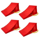 Hoxwell 2 Pair Wheel Chocks For Travel Trailers, Non Slip Heavy Duty Red Whee.... Fixed Price $40.22.