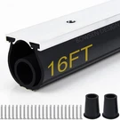 Bowsen Heavy-duty U+o Ring Universal Garage Door Bottom Seals Weatherstrip We.... Fixed Price $88.66.