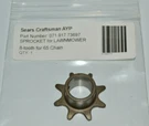 Sears Craftsman Ayp Oem Sprocket 73697, 582003801, Tooth Gear For 65 Chain New. Fixed Price $18.67.