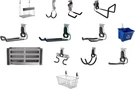 Rubbermaid Fasttrack Garage Rail Storage Organization System. Fixed Price $30.39.
