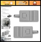 Rdbs 2PCS Gray Interior Front Rear Side Door Knob Tab Car Window Locker. Fixed Price $33.99.