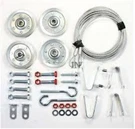 Garage Door Extension Spring Safety Cable Containment Kit With Pulleys / Sheaves. Fixed Price $26.23.