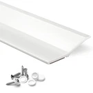 Fosluoc Garage Door Seal Top And Side Strip 34FT White Adhesive Backed Rubb. Fixed Price $25.90.