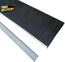 Sets X 39.37 Inches Net Hair Wide Door Brush Sweeps Seal Garag....... Fixed Price $59.82.