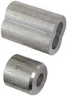 National Hardware N283-879 V3231 Ferrules And Stops, Aluminum, 1/4", 2/CD 2PCS. Fixed Price $8.99.