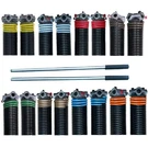Pair Of 2" Garage Door Torsion Springs With Non-slip Winding Bars, Quality Pr.... Fixed Price $125.80.