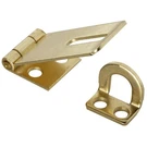 National Hardware N102-053 V30 Safety Hasp In BRASS,1-3/4" 1-3/4",. Fixed Price $8.39.