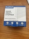 Suptikes Under Door Soundproof Draft Stopper - White. Fixed Price $14.00.
