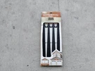 Crown Metalworks Premium Decorative Garage Door Hinges, Black, 10019, New-in-box. Fixed Price $30.00.