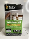 Duck Max Strength Window Kit Heavy Duty Insulating Film 62" 210" 1.5 Mil. Fixed Price $16.90.