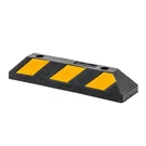 Guardian Parking Stop, 2 Foot Long Rubber Curb With Mounting Holes, Black/yellow. Fixed Price $29.99.