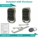 Sale 2 For Genie GITR-3BX Three Button G3T-A Garage Door Opener Visor Remote. Fixed Price $16.95.