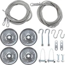 Realplus Garage Door Cable And Pulley Kit, Including 2 Pairs Of Galvanized Aircr. Fixed Price $56.75.