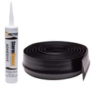 16 Ft Garage Door Threshold Seal Kit Bottom Weather Stripping Floor Blocks Water. Fixed Price $112.46.